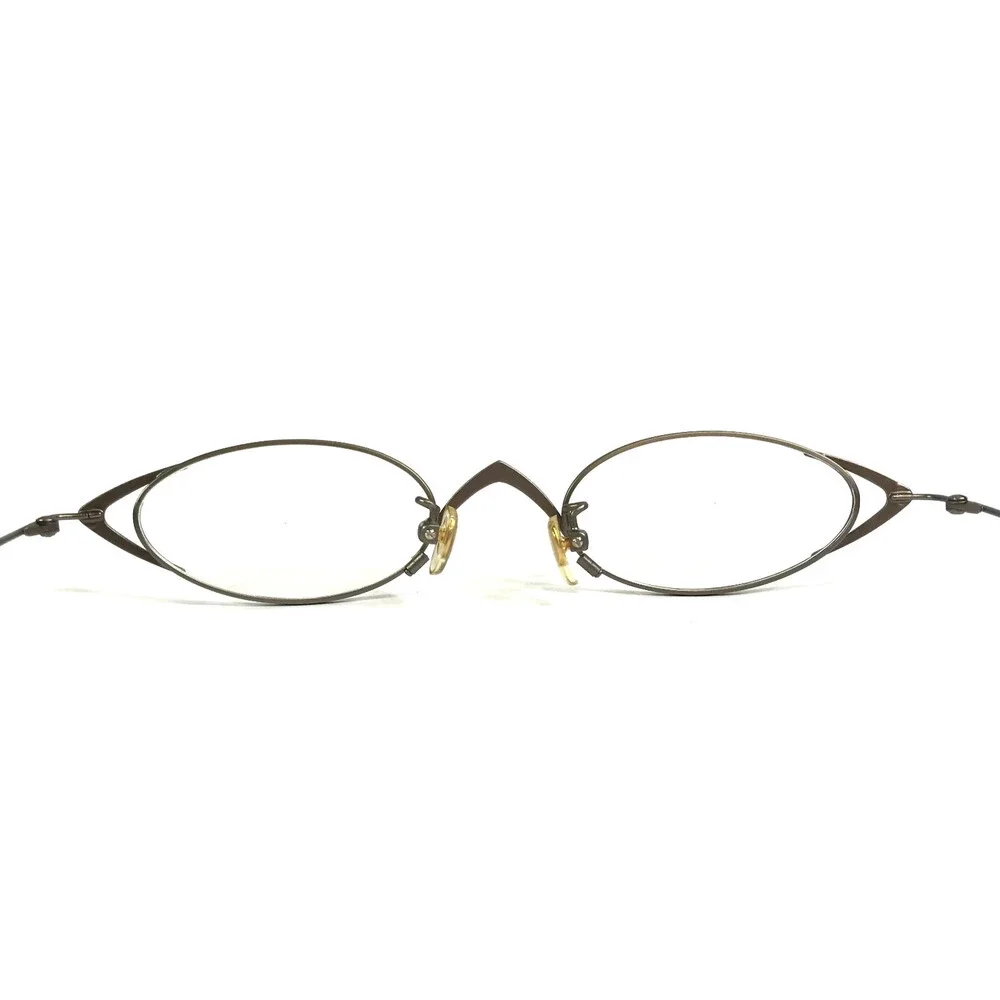 Select Eyeglasses Frames MOD 5111 COL 21 Black Matte Silver Wire Rim 45-22-135